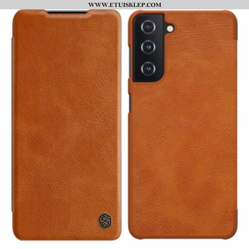 Etui Na Telefon do Samsung Galaxy S21 Plus 5G Etui Folio Seria Nillkin Qin